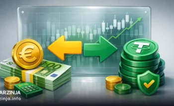 یورو به USDT در چند دقیقه: امن‌ ترین و ارزان‌ ترین راه