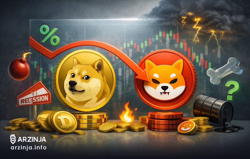 میم کوین&zwnj;های برتر: عوامل کلان و داخلی ریزش DOGE و SHIB