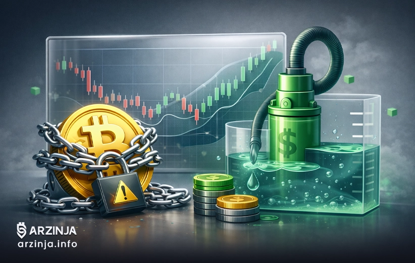 چرا بیت&zwnj;کوین ریخت؟ محدودیت نقدینگی و ابهام کلان