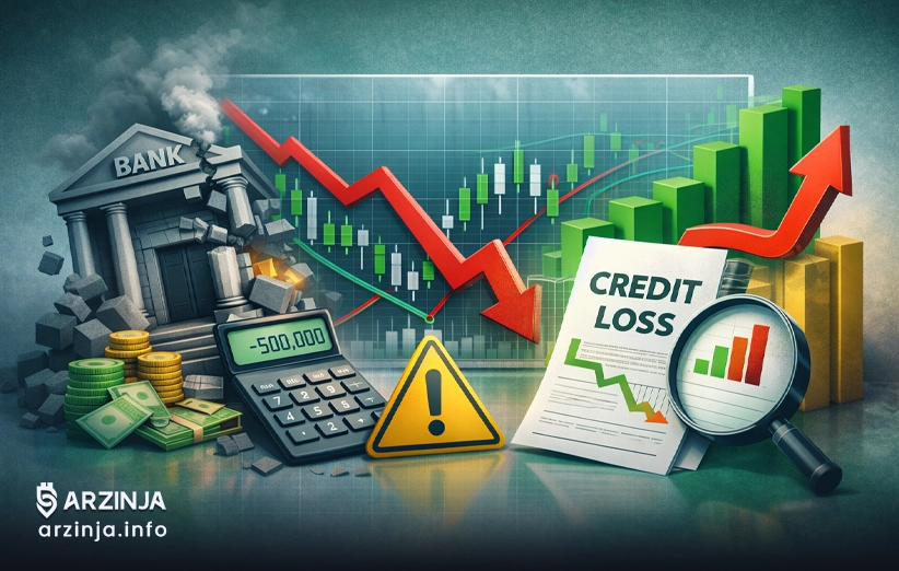 برآورد ضرر اعتباری و نوسانات بانکی-مالی