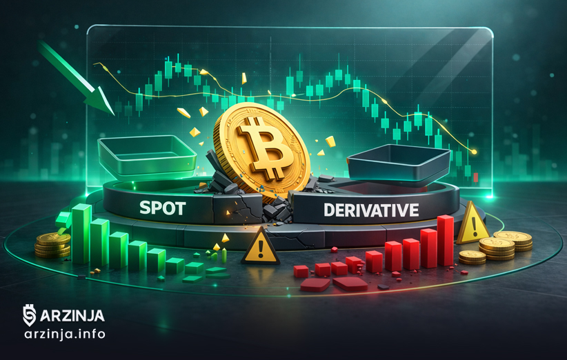 نشانههای کمرونقی تقاضا در اسپات و فیوچرز بیت کوین