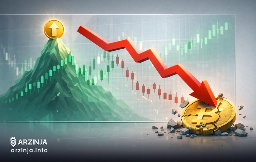 اصلاح ماهانه BTC پس از پیک تاریخی