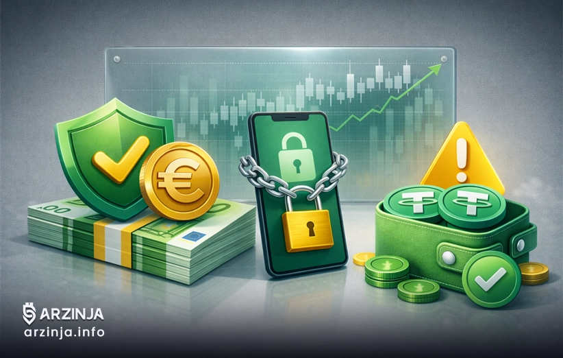 هشدارهای امنیتی ضروری هنگام تبدیل یورو به USDT