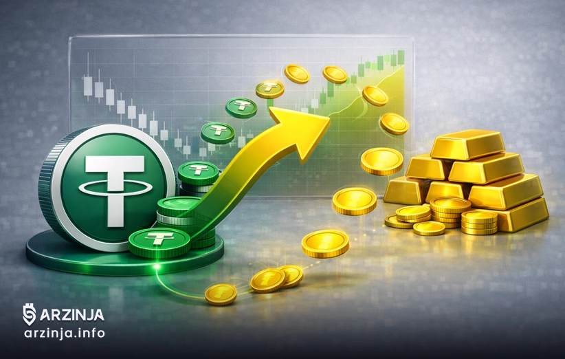رابطه طلا و USDT: تحلیل ساده و کلیدی