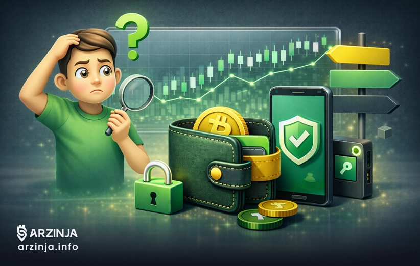 شروع کار با کیف پول کریپتو برای تازه کاران