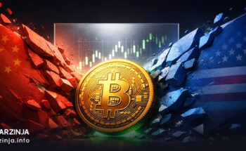 تأثیر جنگ تعرفه‌ها بر بیت کوین