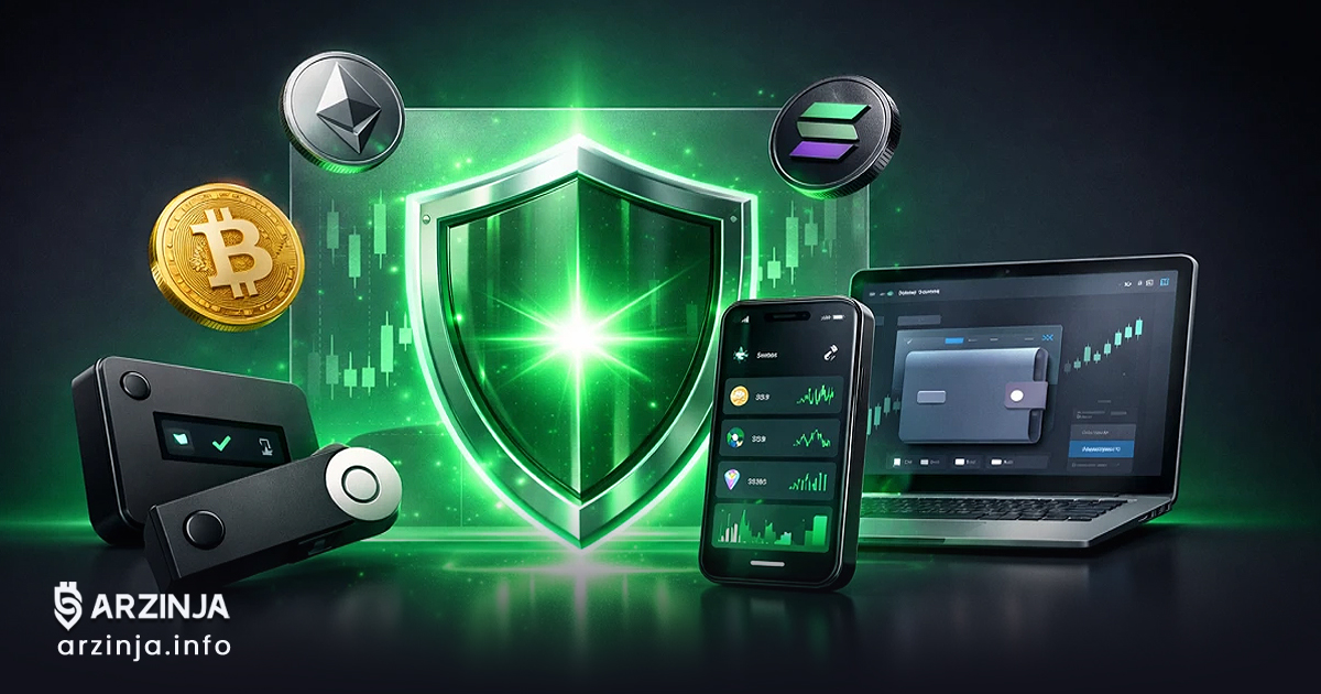 بهترین کیف پول ارز دیجیتال ۱۴۰۵