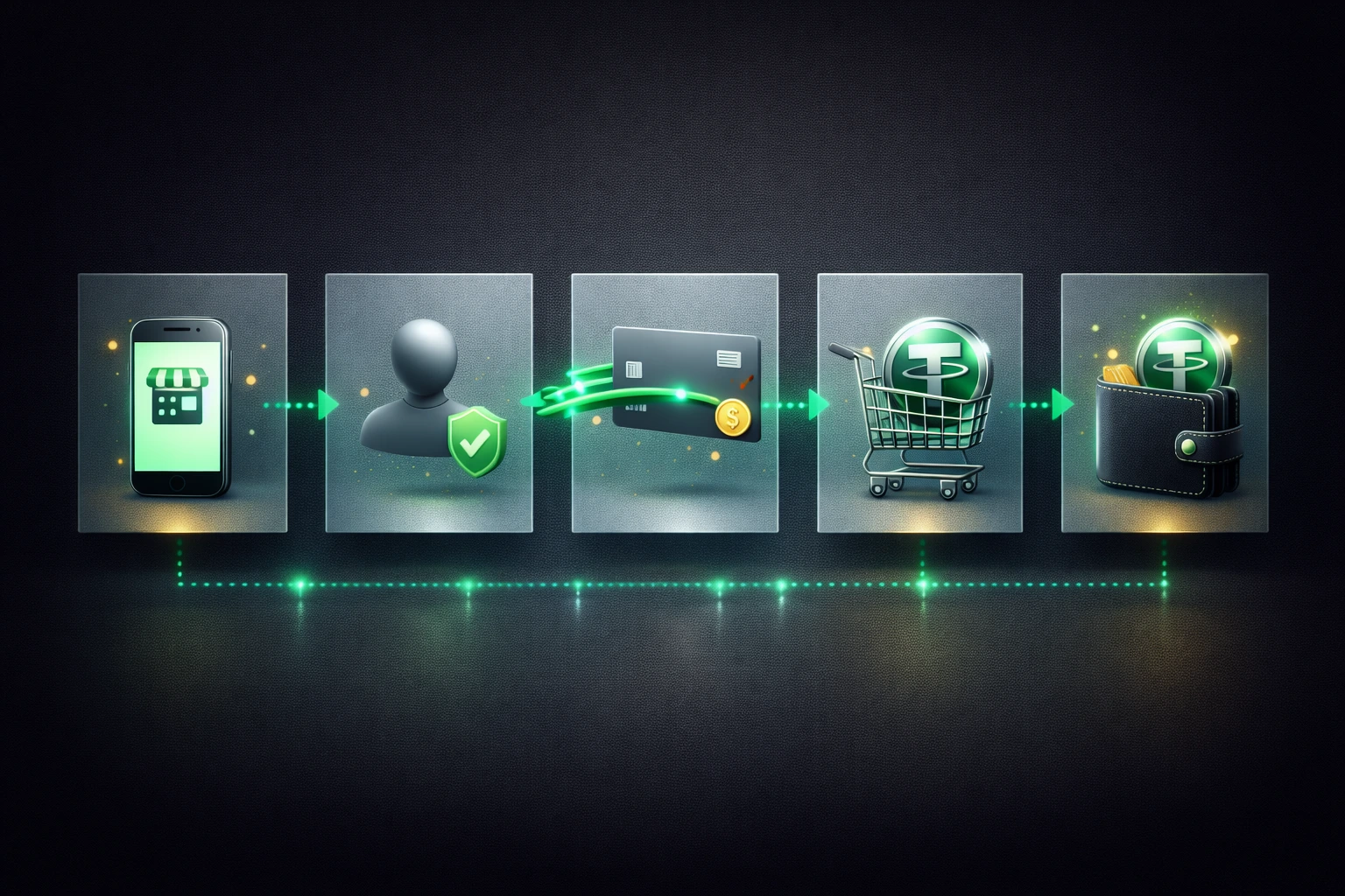 مراحل خرید تتر در ارزینجا - آموزش گام به گام