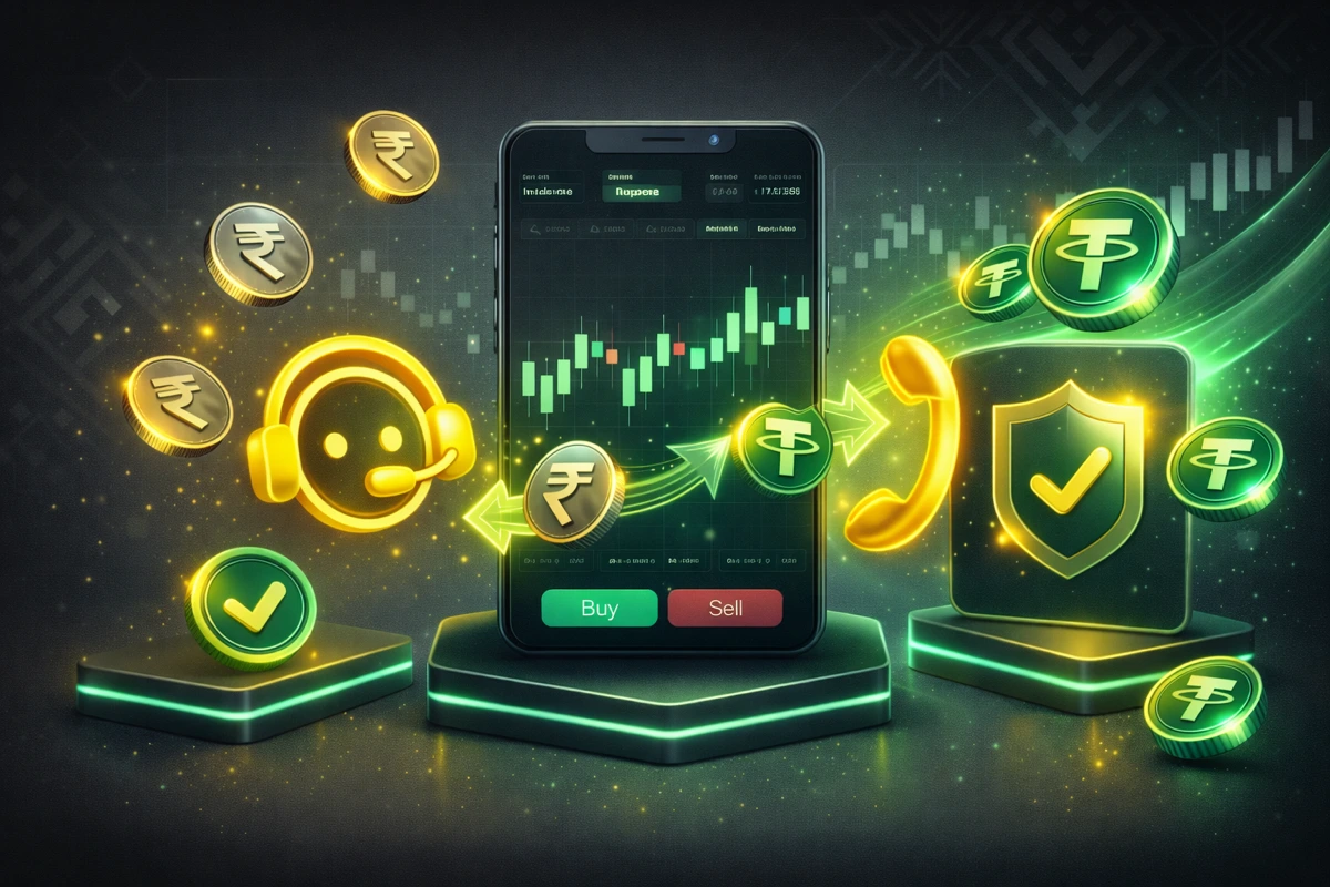 صرافی ارزینجا - تبدیل روپیه به تتر با پشتیبانی ۲۴ ساعته