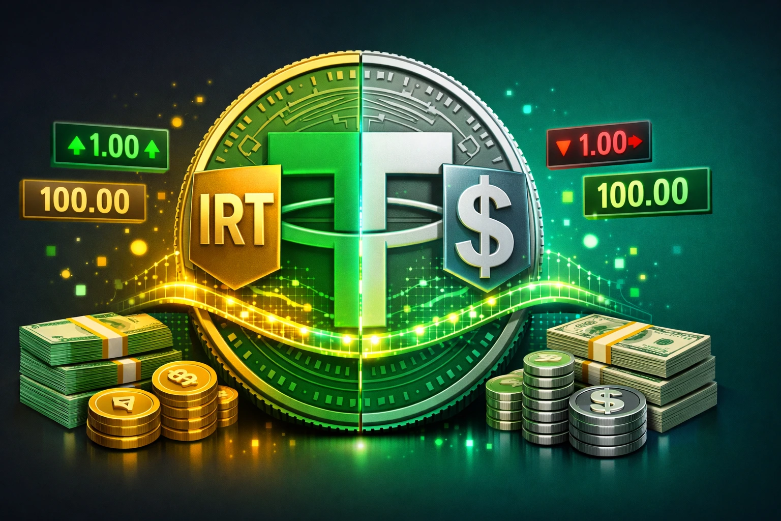 قیمت تتر USDT امروز - نرخ تتر به ریال و دلار