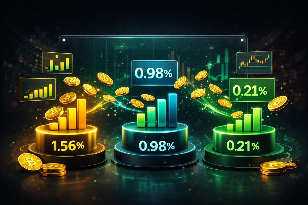 نمودار تاریخی فاندینگ ریت بیت&zwnj;کوین