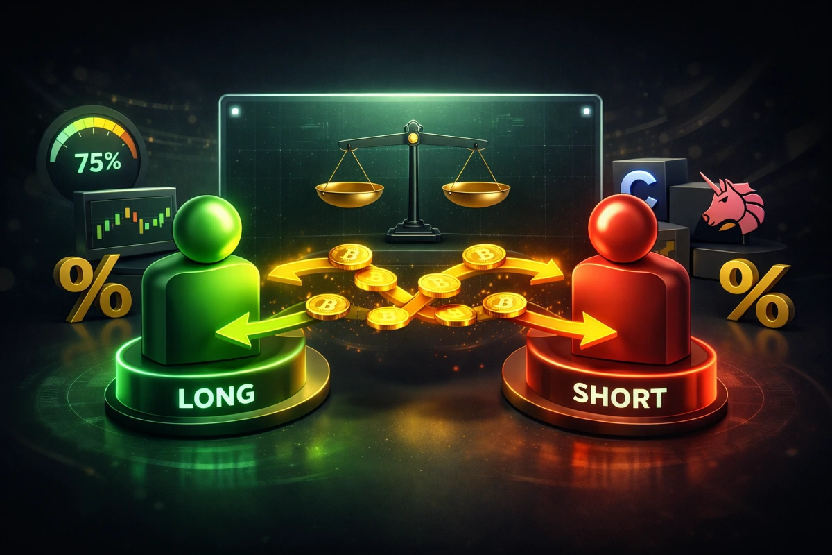 مقایسه فاندینگ ریت مثبت و منفی