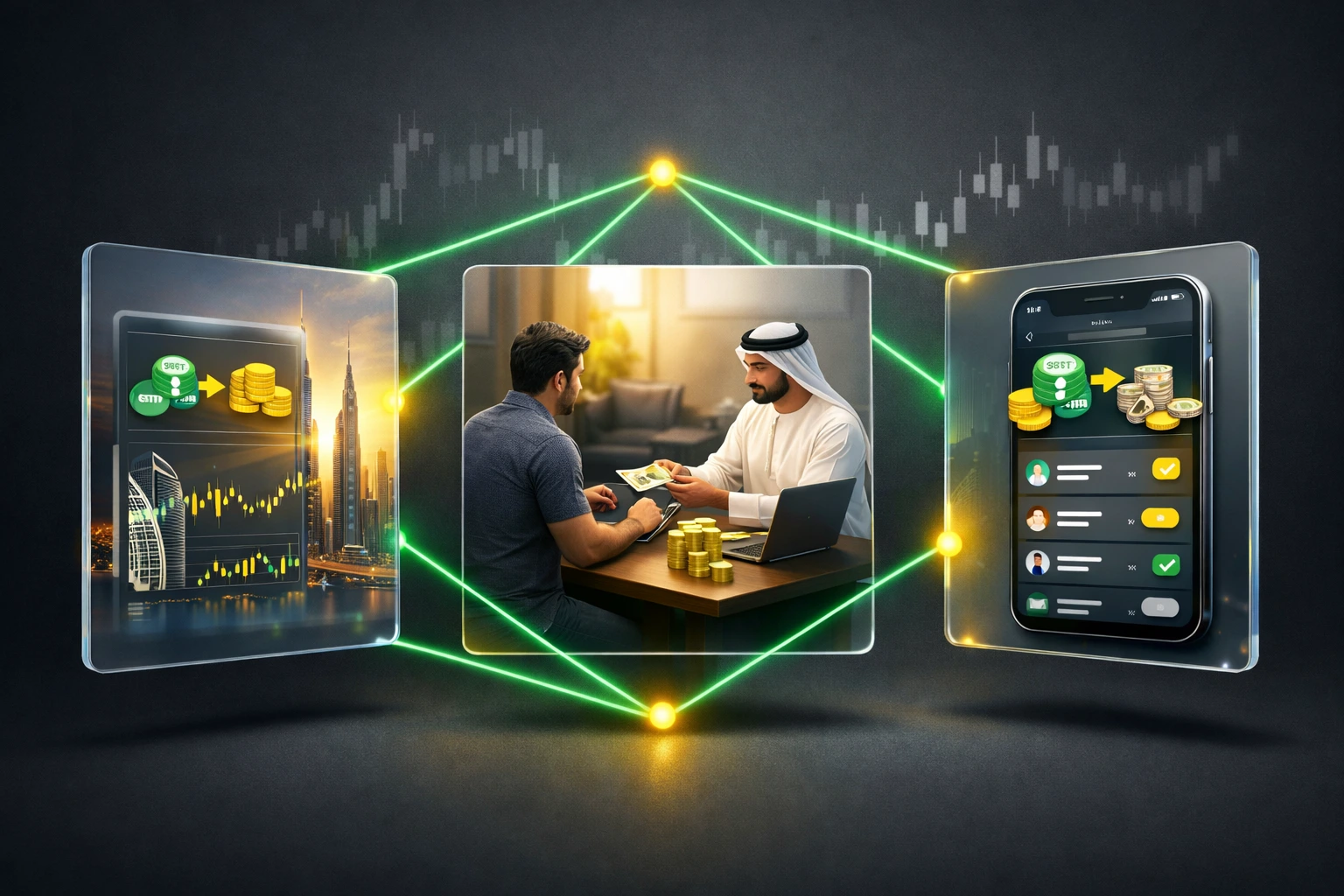 مقایسه روش&zwnj;های تبدیل تتر به درهم - ارزینجا