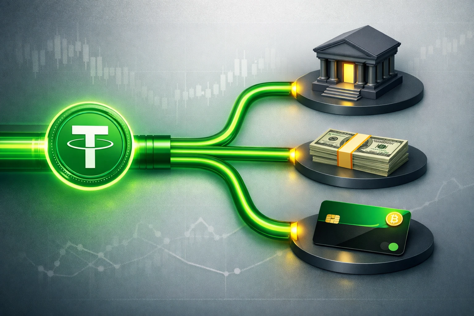 روش&zwnj;های تبدیل دینار کویت به تتر - ارزینجا