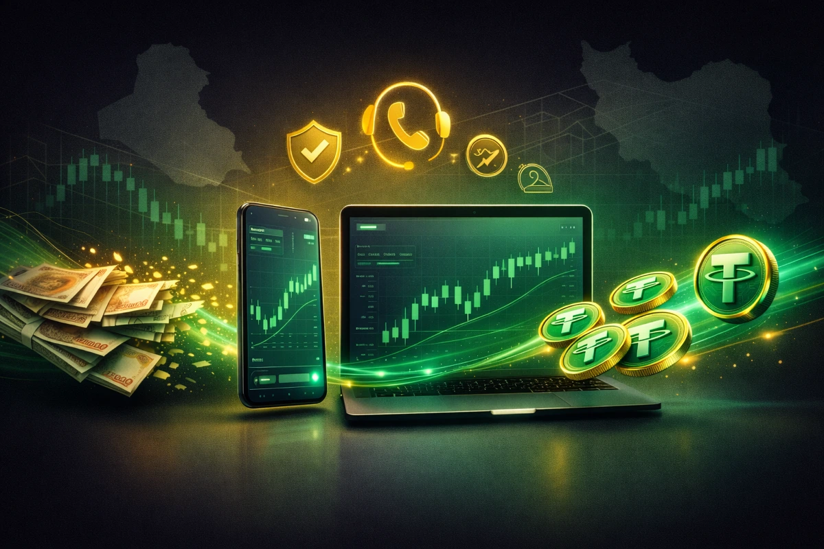 روشهای تبدیل دینار عراق به تتر