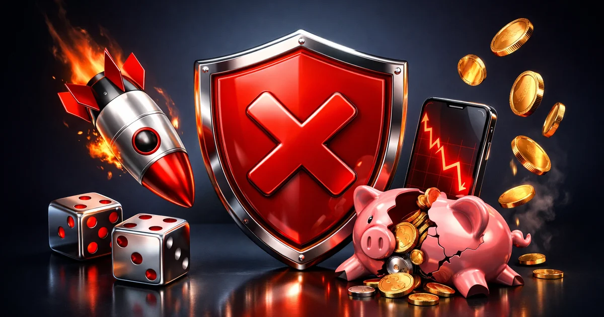 ۵ اشتباه مرگبار مبتدیها در سرمایهگذاری ارز دیجیتال