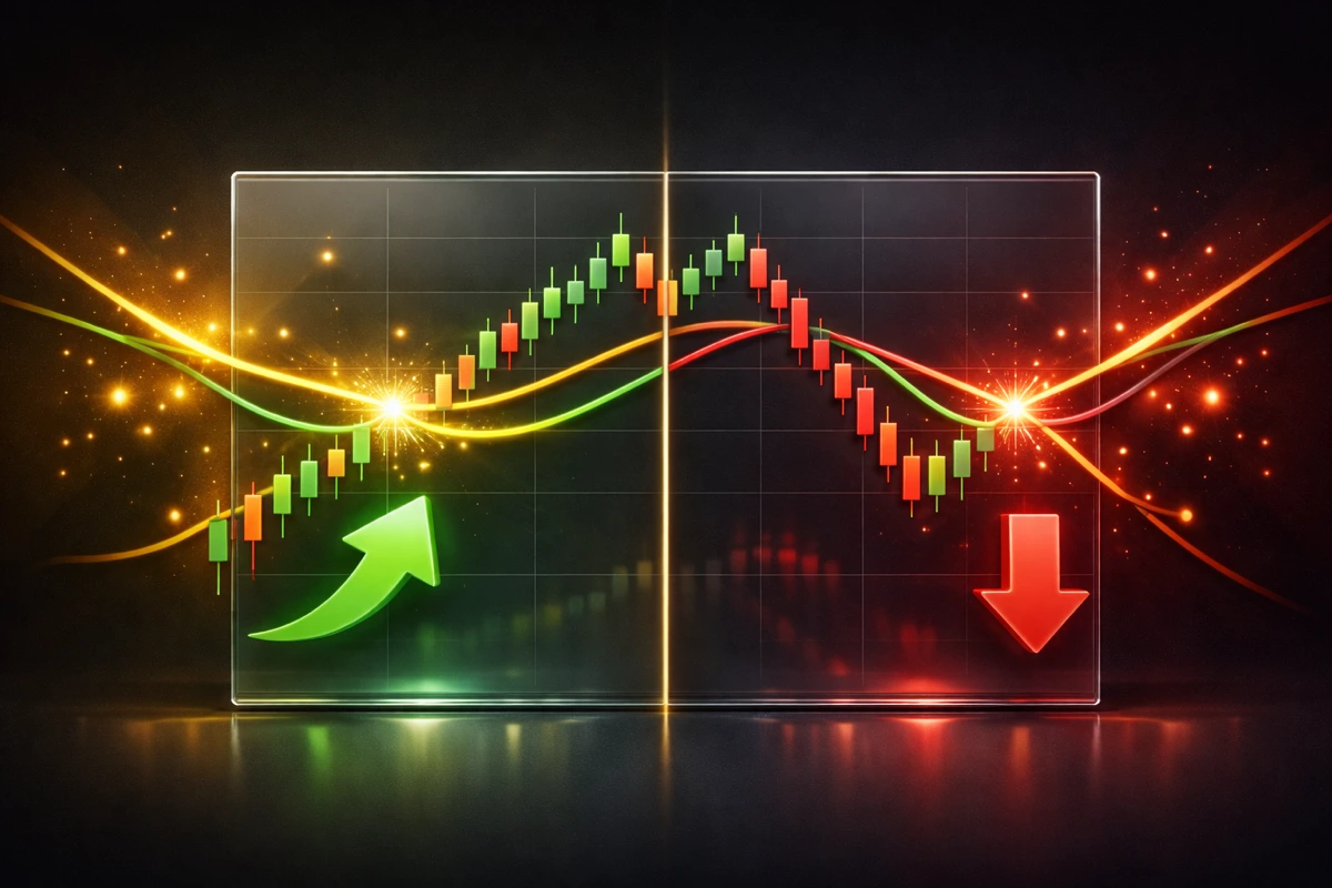 سیگنال گلدن کراس و دث کراس در مووینگ اوریج