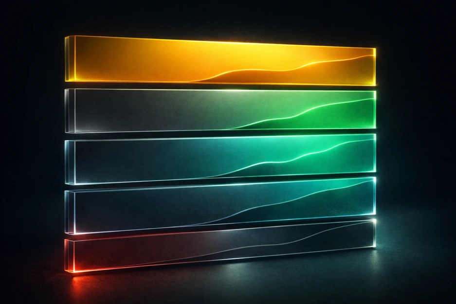 نواحی مختلف شاخص NUPL بیت کوین