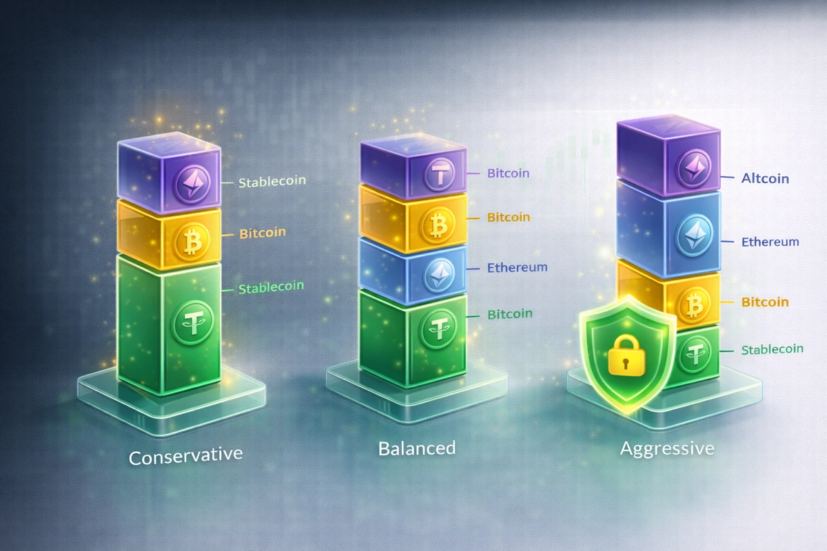 ساخت پورتفوی ارز دیجیتال