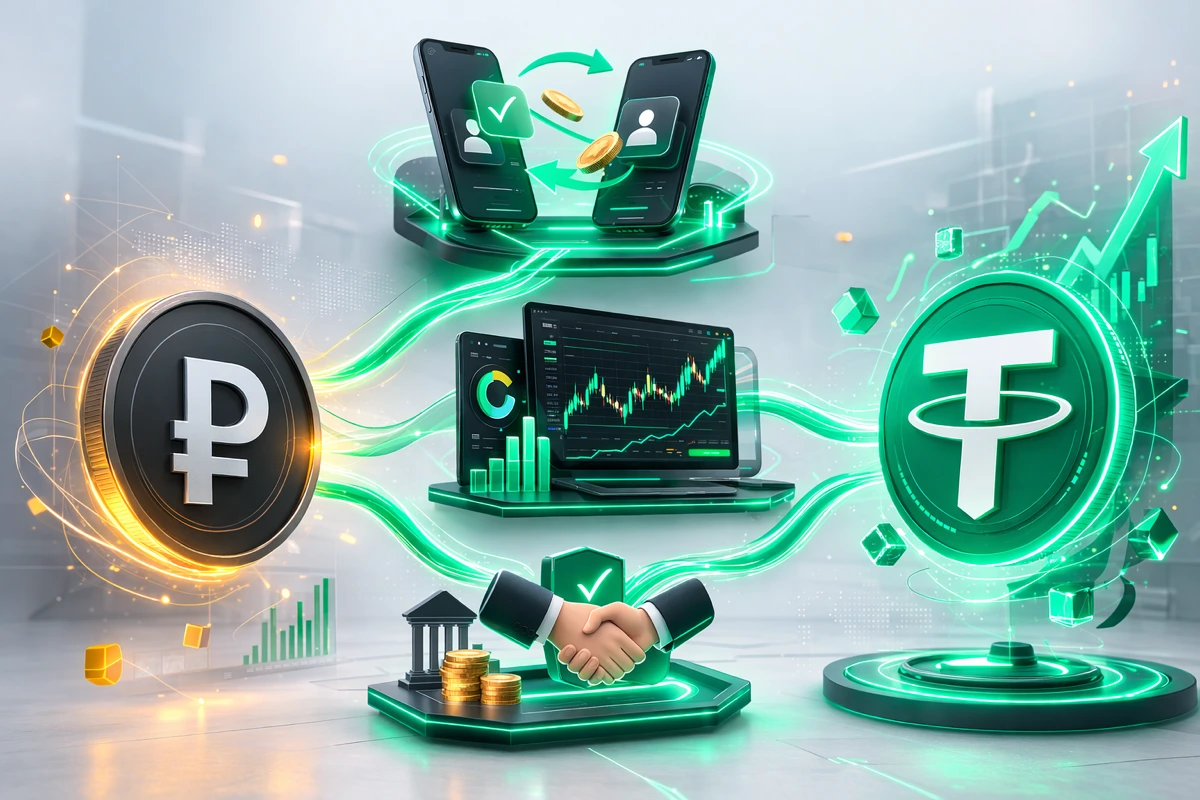 نکات امنیتی تبدیل روبل به تتر