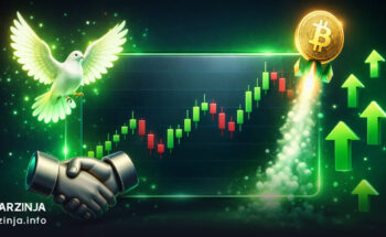 آتش‌بس ایالات متحده و ج.ا و بیت کوین (BTC)