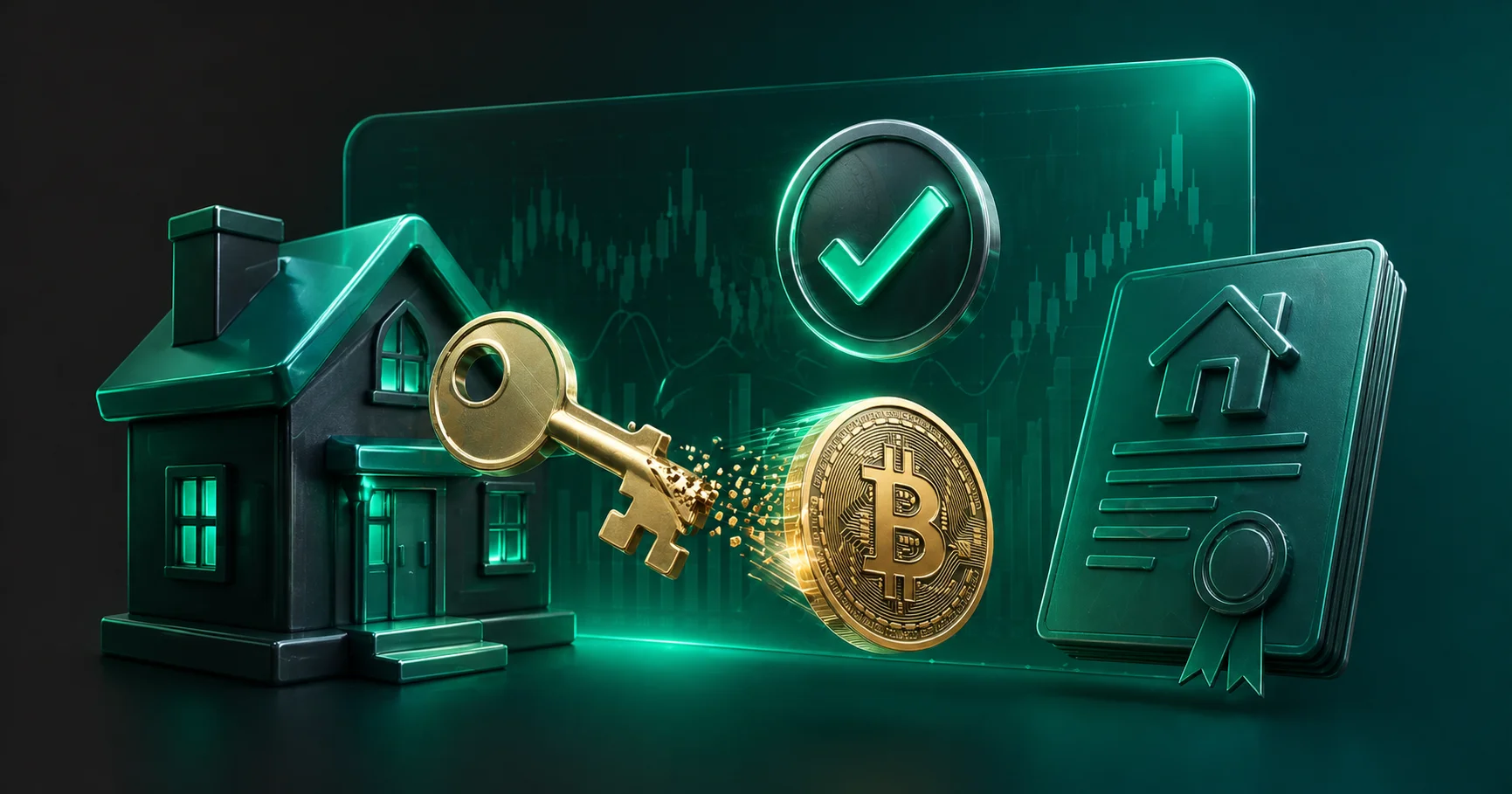 خرید ملک با ارز دیجیتال