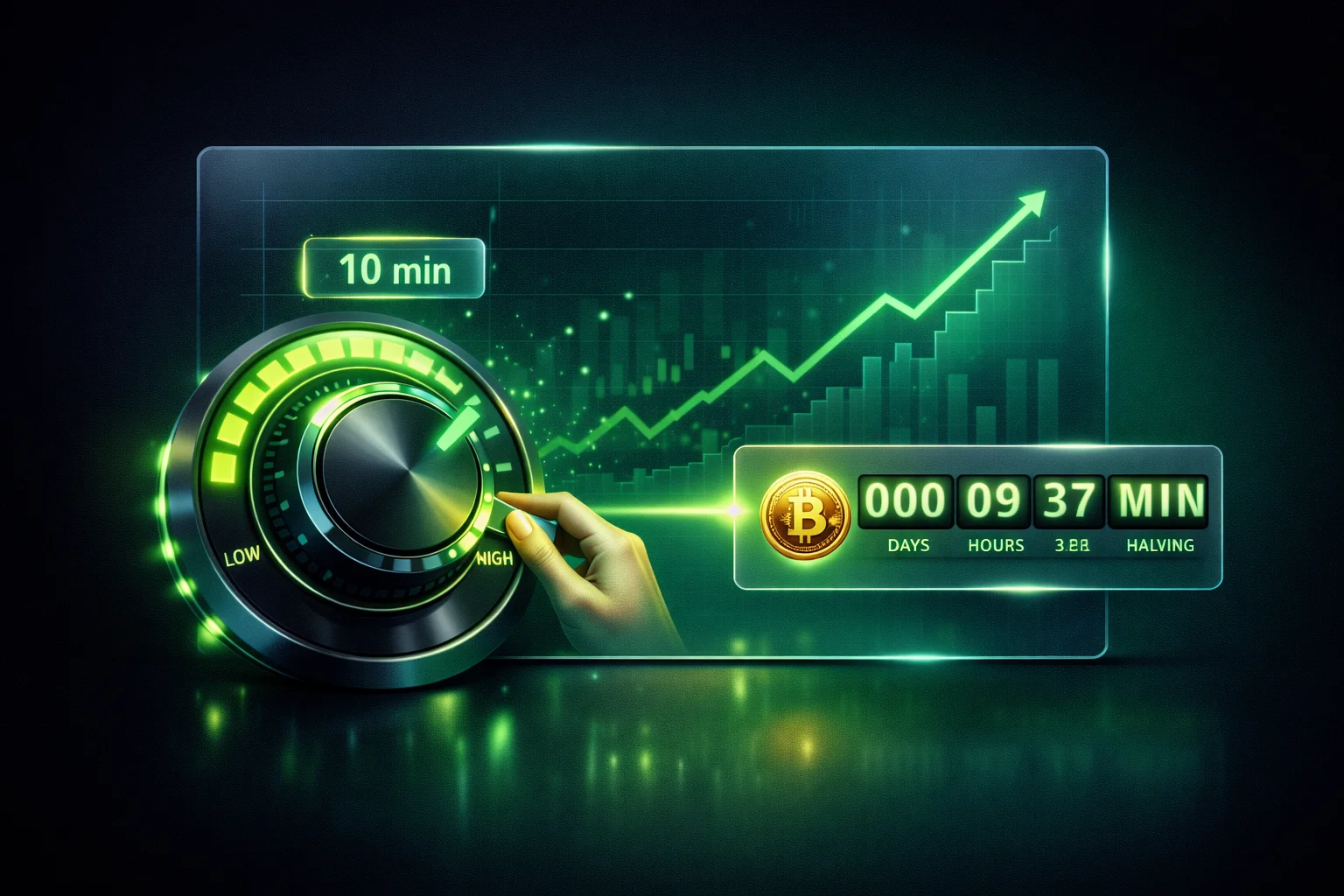 تأثیر هش ریت بر ماینینگ بیت&zwnj;کوین