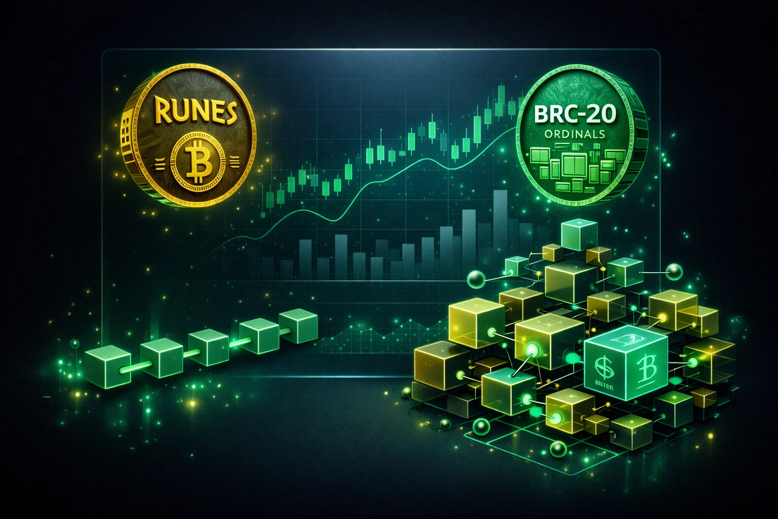تفاوت Runes با BRC-20 و Ordinals