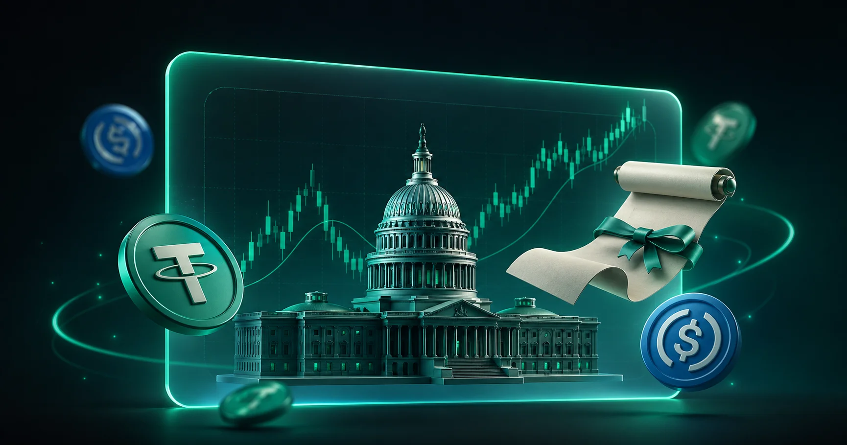 قانون جنیوس (GENIUS Act) و تأثیر بر استیبل‌کوین‌ها