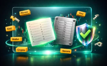 بکاپ seed phrase - روش های امن نگهداری عبارت بازیابی کیف پول