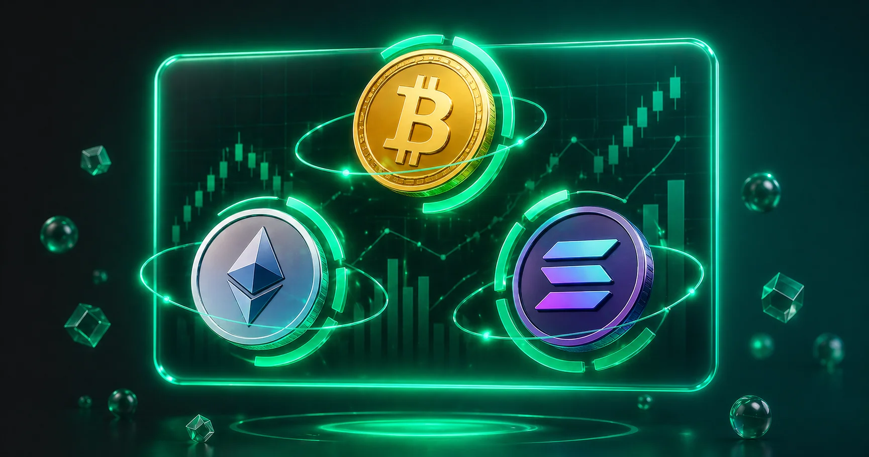 ETF استیکینگ بیت&zwnj;کوین اتریوم و سولانا