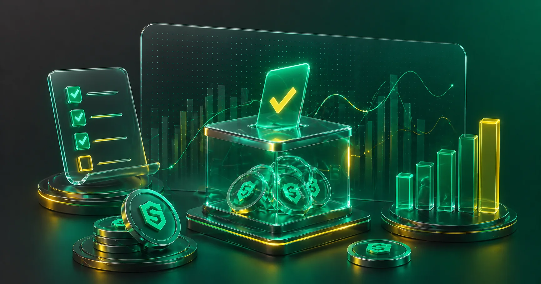 نحوه رأی&zwnj;دادن در دائو با توکن حاکمیتی