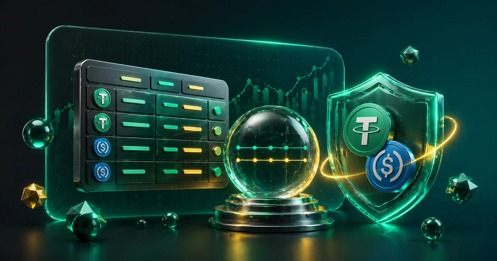 مقایسه صندوق&zwnj;های پول مارکت استیبل&zwnj;کوین