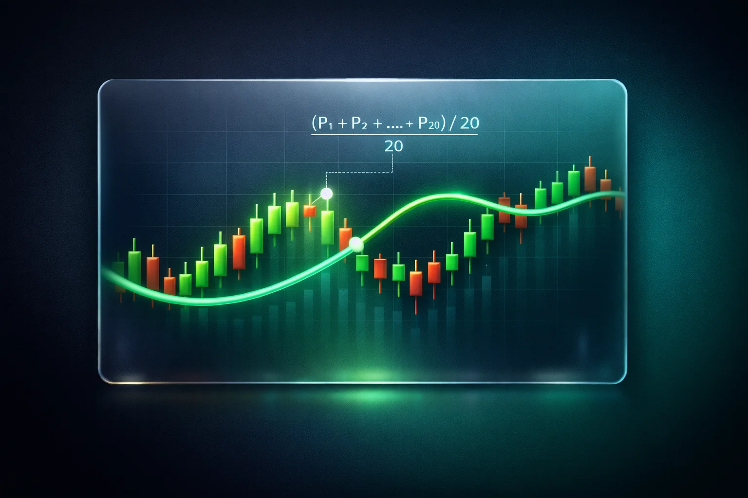 آموزش SMA و محاسبه میانگین متحرک ساده در تحلیل تکنیکال ارز دیجیتال