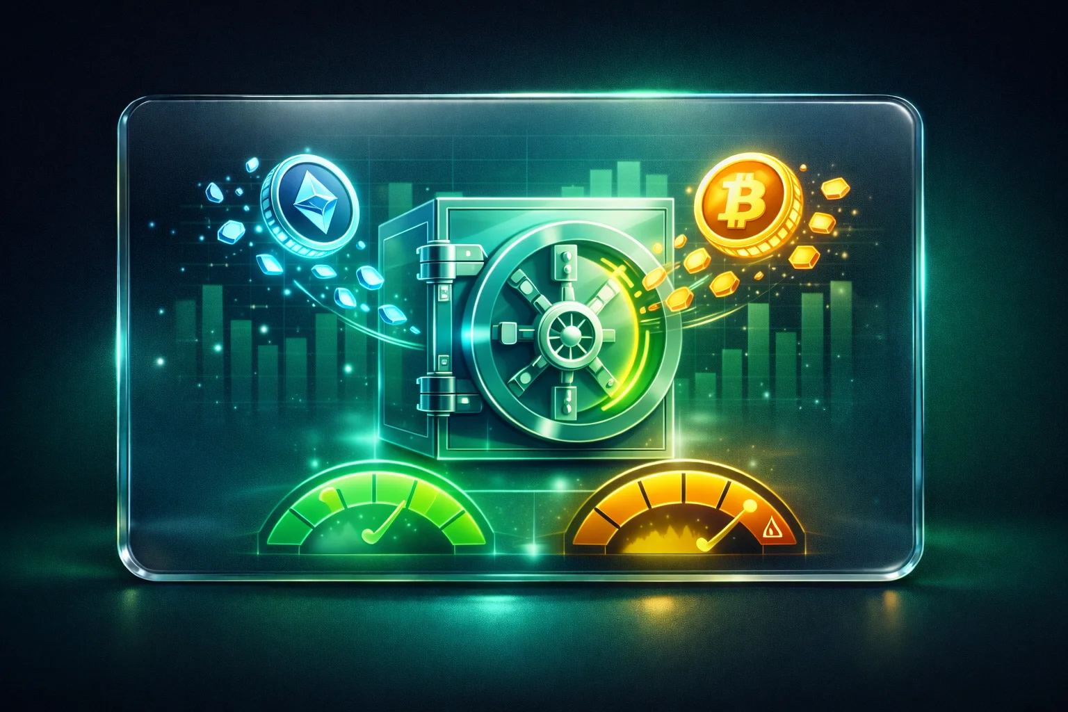 وثیقه&zwnj;گذاری و وام در پروتکل Aave - نسبت LTV و هلث فاکتور