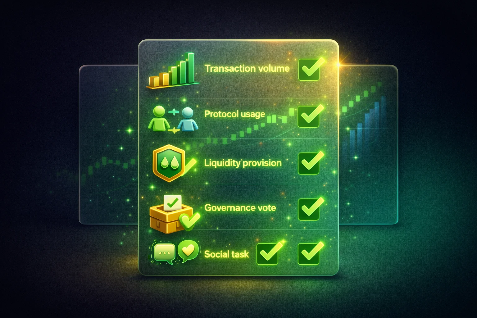 واجد شرایط شدن برای ایردراپ - چک&zwnj;لیست فعالیت&zwnj;های DeFi