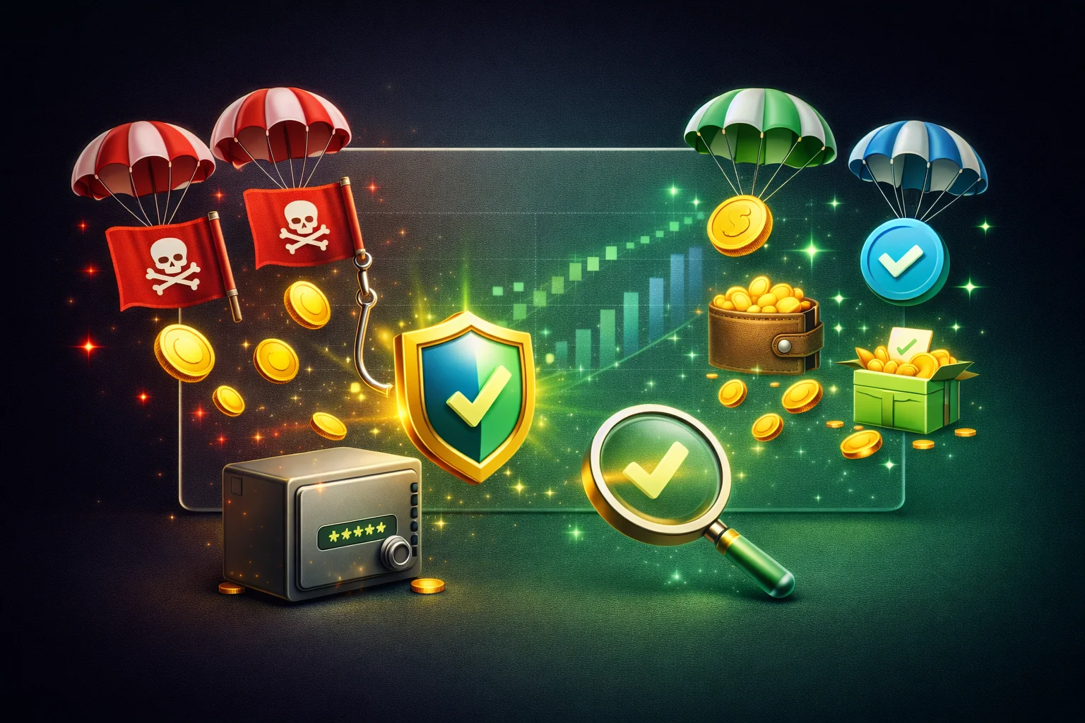 امنیت ایردراپ - تشخیص کلاهبرداری و حفاظت از کیف پول