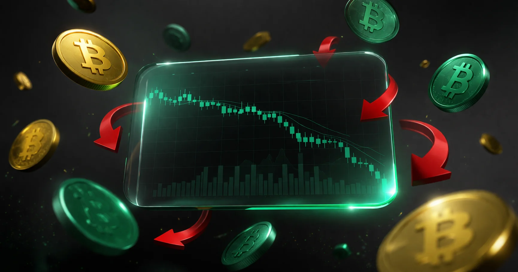 افت قیمت بیت کوین ۲۶ درصد در سال ۲۰۲۶