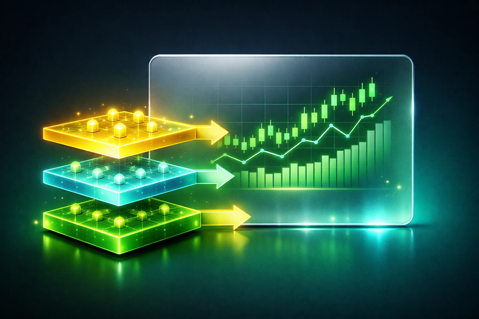 لایه&zwnj;های بلاک چین ماژولار شامل اجرا، تسویه و دسترسی به داده