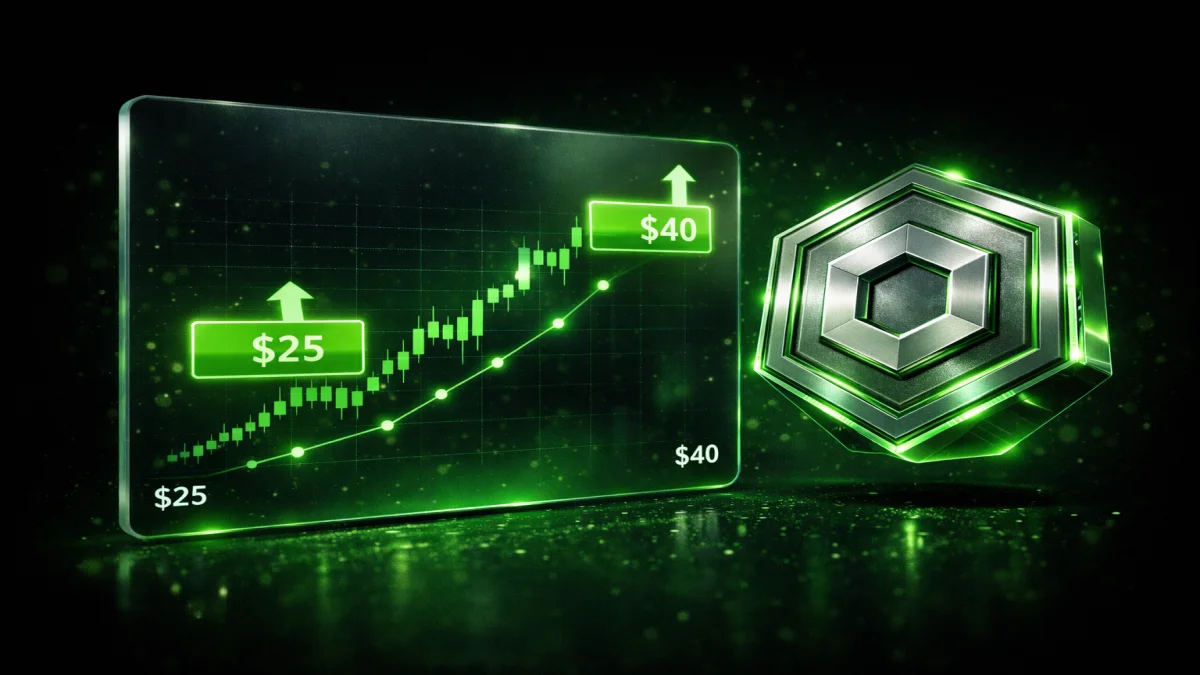 نمودار تکنیکال LINK/USDT و اهداف قیمتی ۲۵ تا ۴۰ دلار