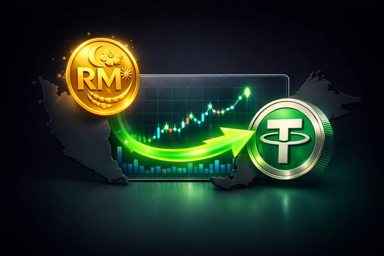 راهنمای خرید USDT با رینگیت مالزی MYR در ارزینجا