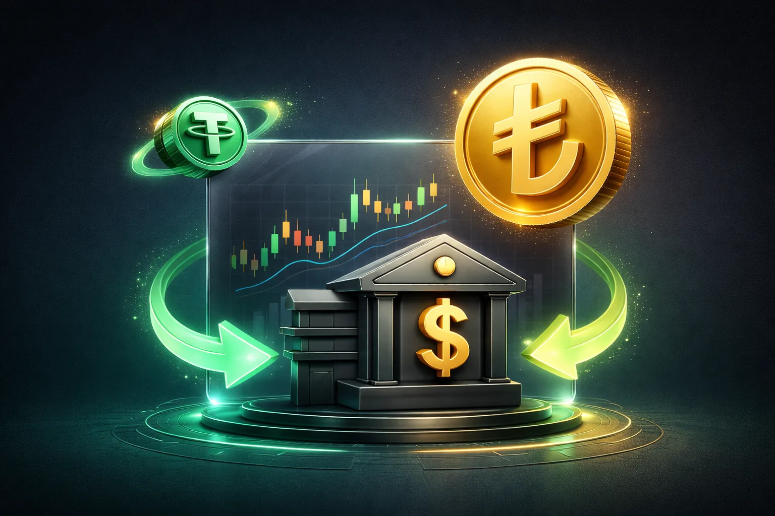 فروش تتر و دریافت لیر ترکیه از طریق پشتیبانی ارزینجا