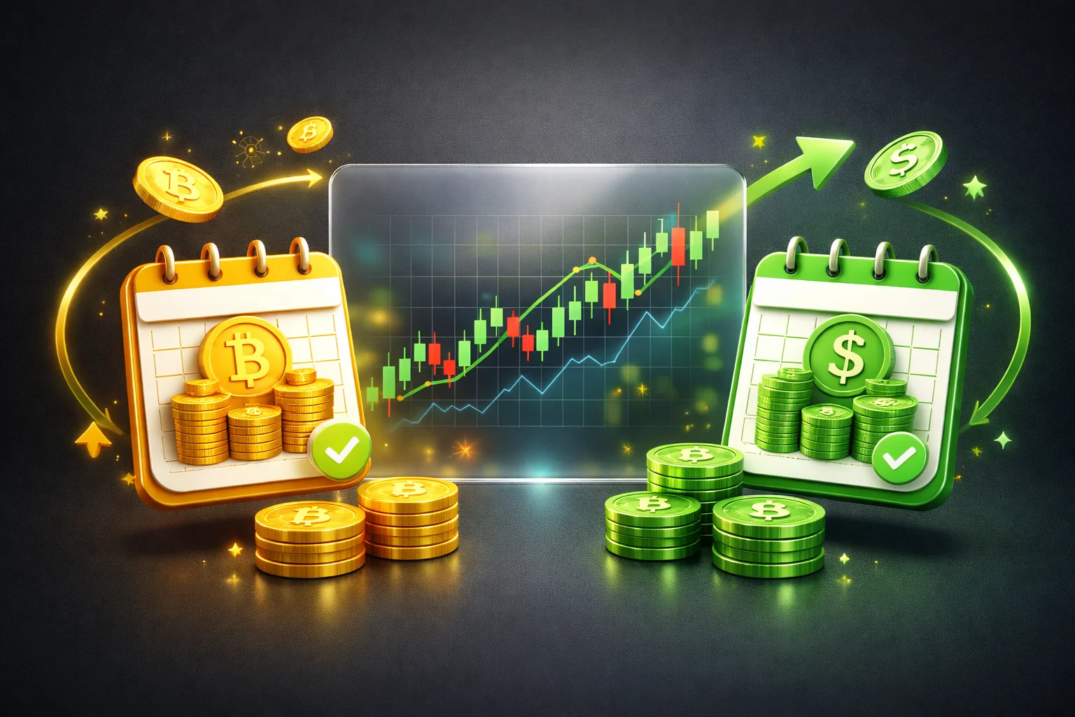 برنامه ریزی خرید پله ای با استراتژی DCA در بازار کریپتو