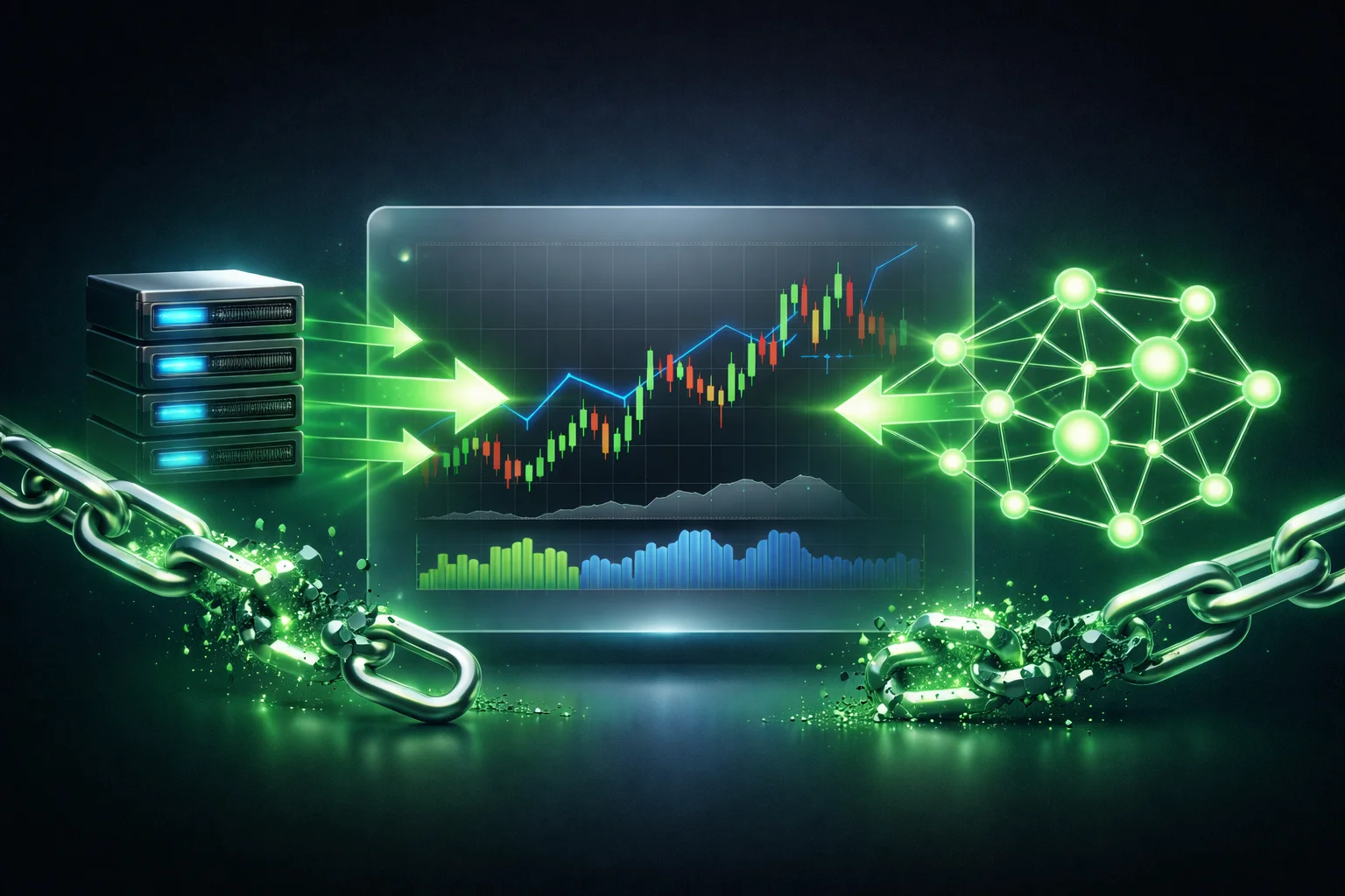 مفهوم شبکه اجتماعی غیرمتمرکز در مقابل متمرکز