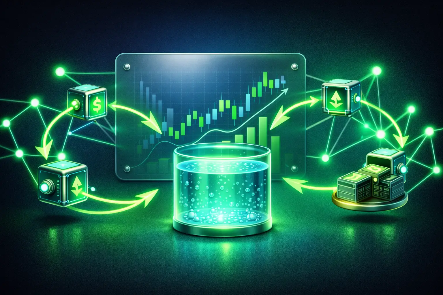 پروتکل&zwnj;های وام دهی دیفای مانند آوه و کامپاند