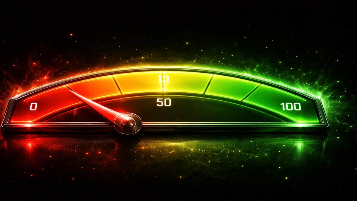 مقیاس شاخص ترس و طمع از ۰ تا ۱۰۰ و عدد فعلی ۱۱