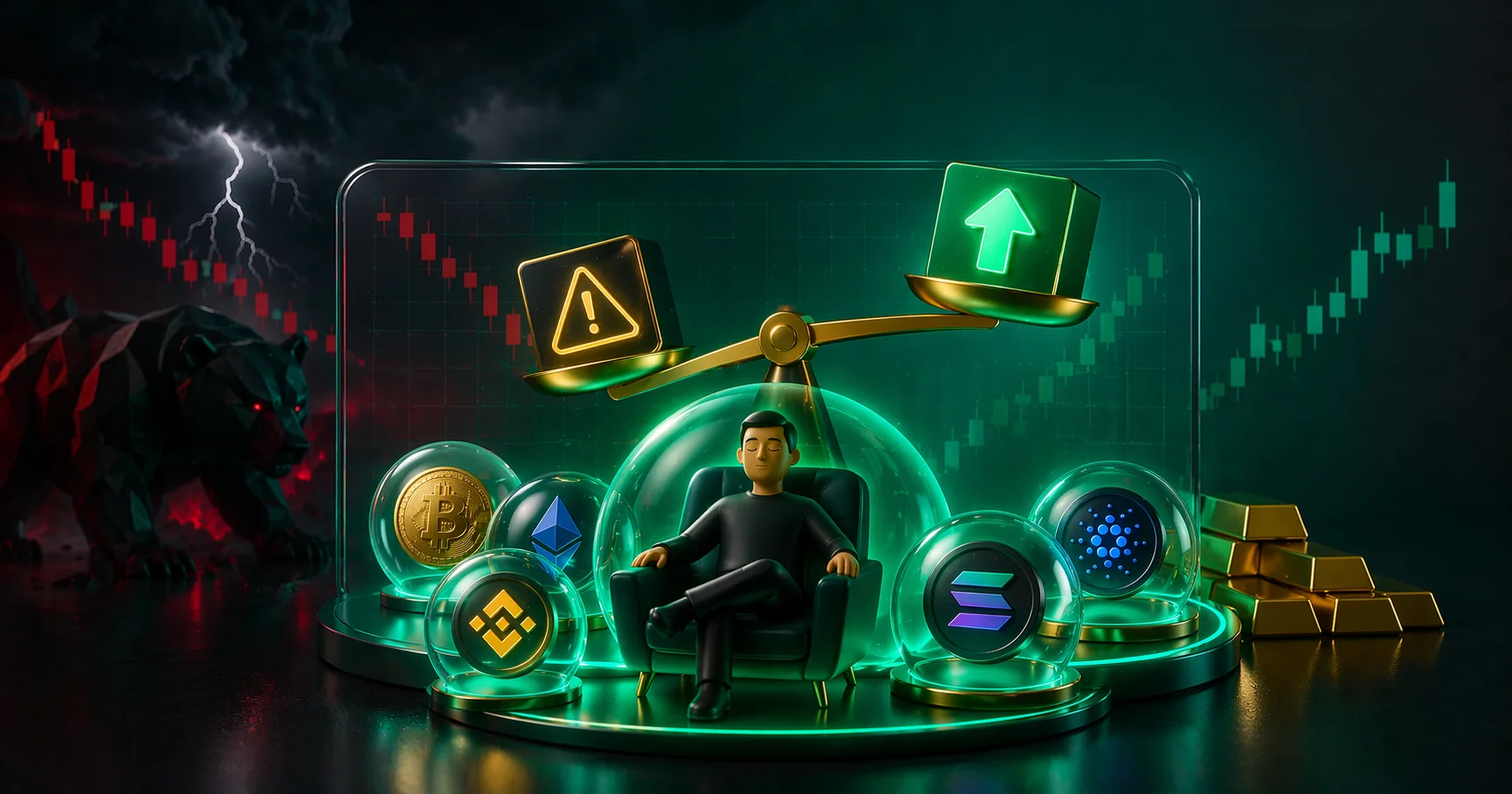 مدیریت ریسک در هج کردن — تعادل ریسک و بازده در پرتفولیو کریپتو