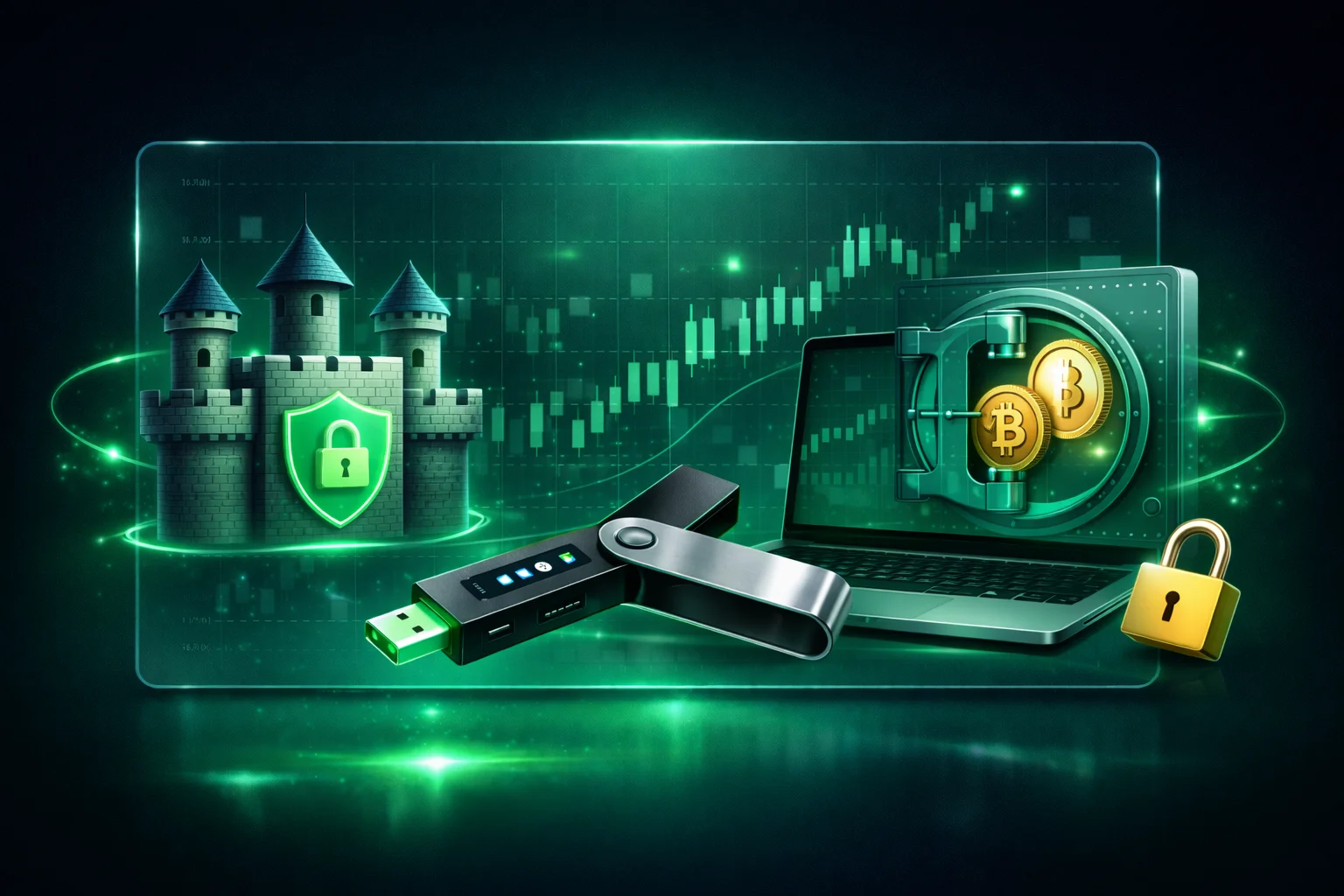 نگهداری ارز دیجیتال با لجر نانو