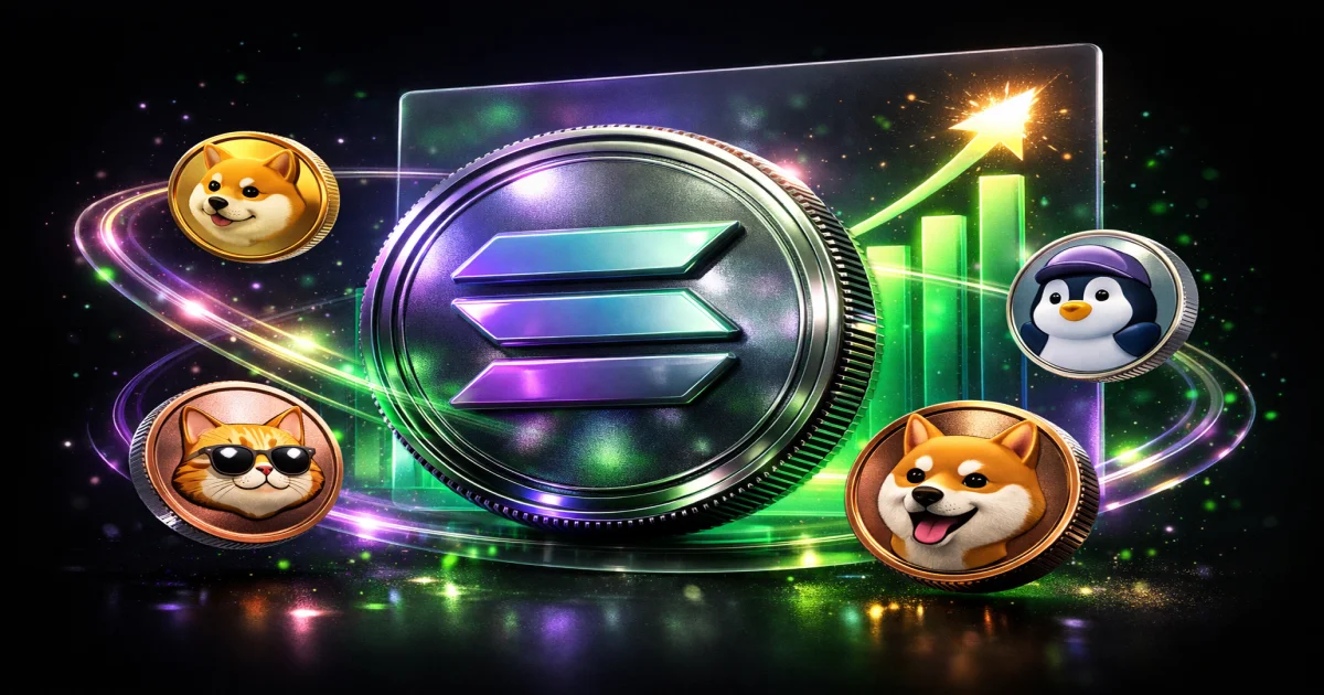 میم‌کوین‌های سولانا و انفجار حجم صرافی غیرمتمرکز DEX