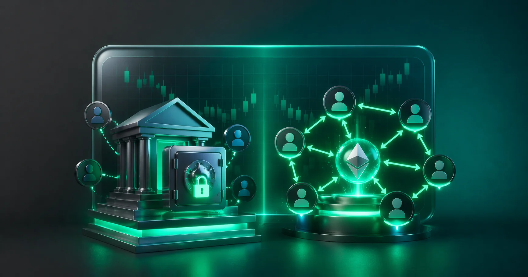 DEX چیست &mdash; مقایسه صرافی متمرکز و غیرمتمرکز در یونی&zwnj;سواپ